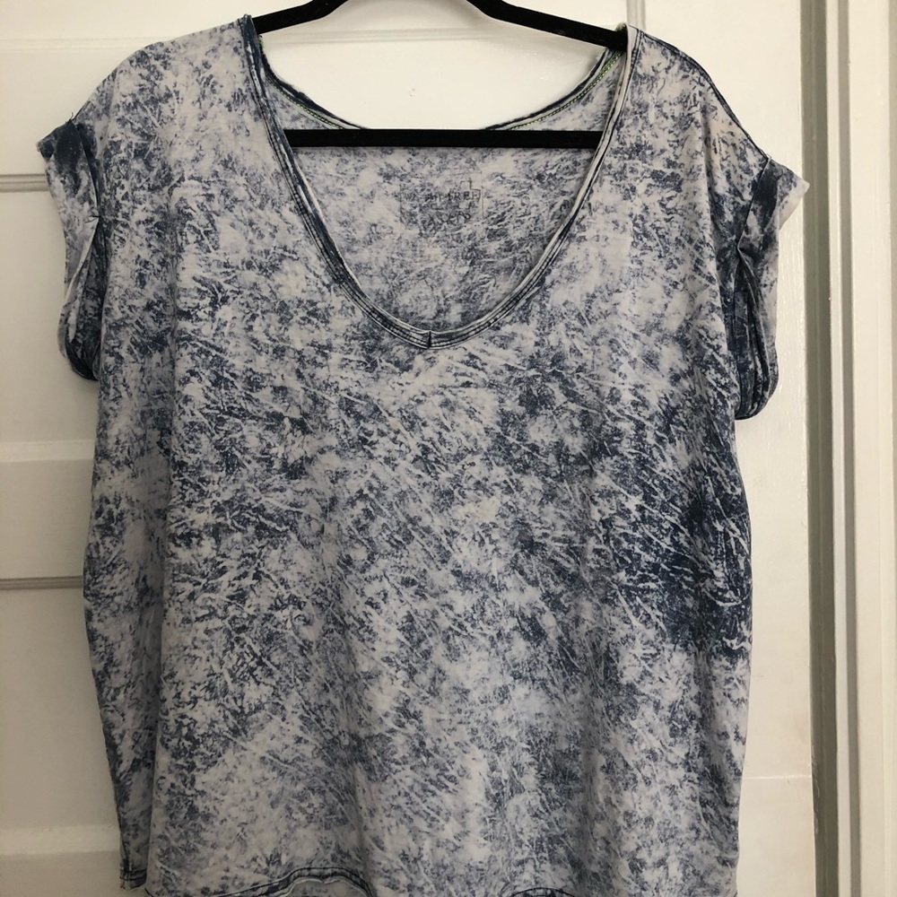Free people marbled tee!!